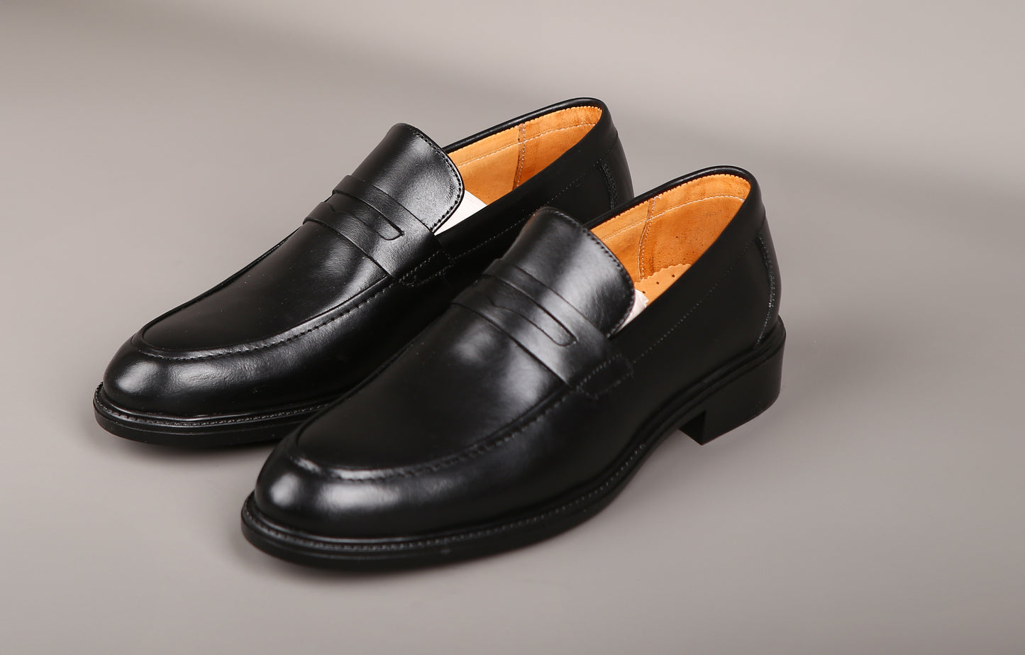 Mocassin collège Noir ref 127