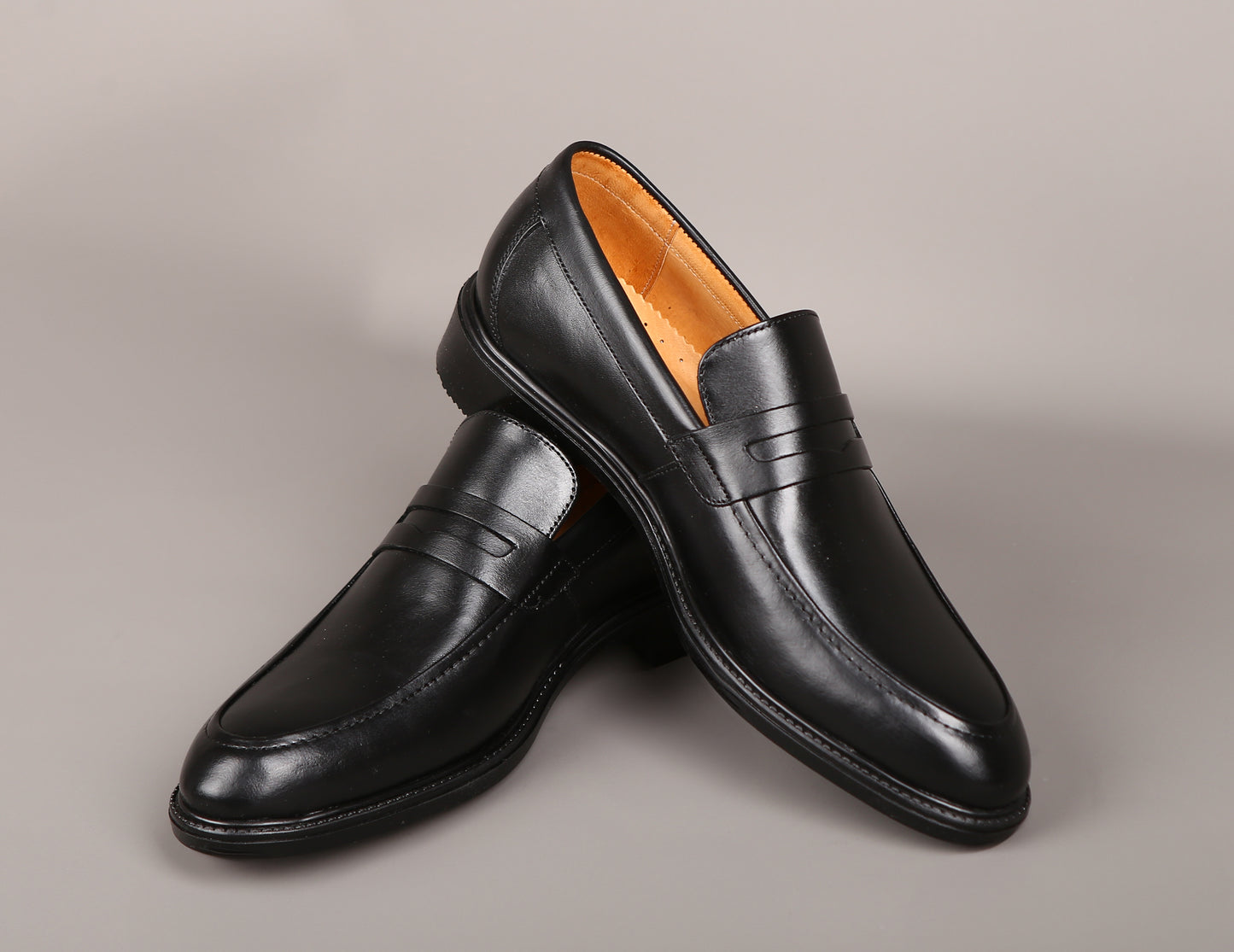 Mocassin collège Noir ref 127