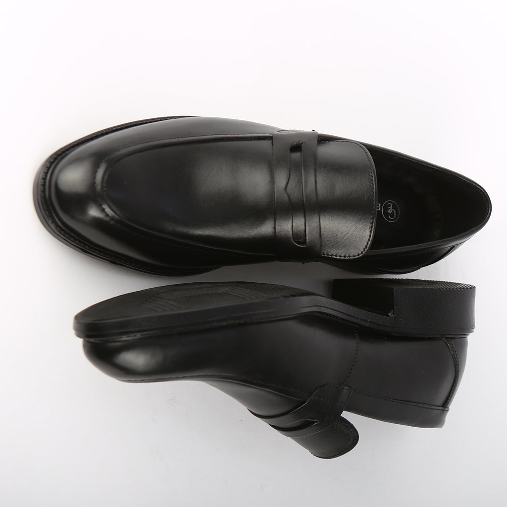 Mocassin collège Noir ref 127