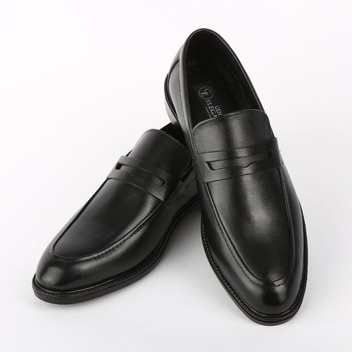 Mocassin collège Noir ref 127