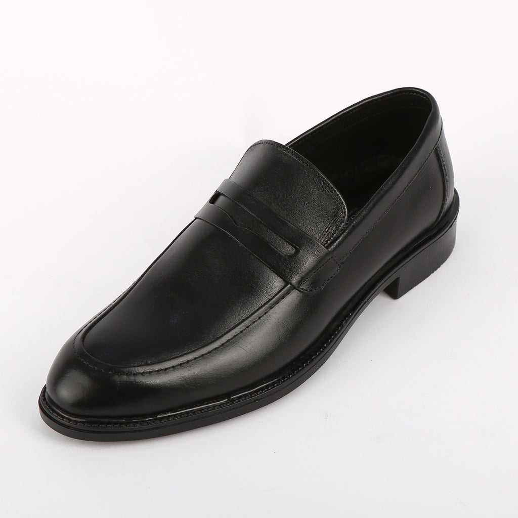 Mocassin collège Noir ref 127