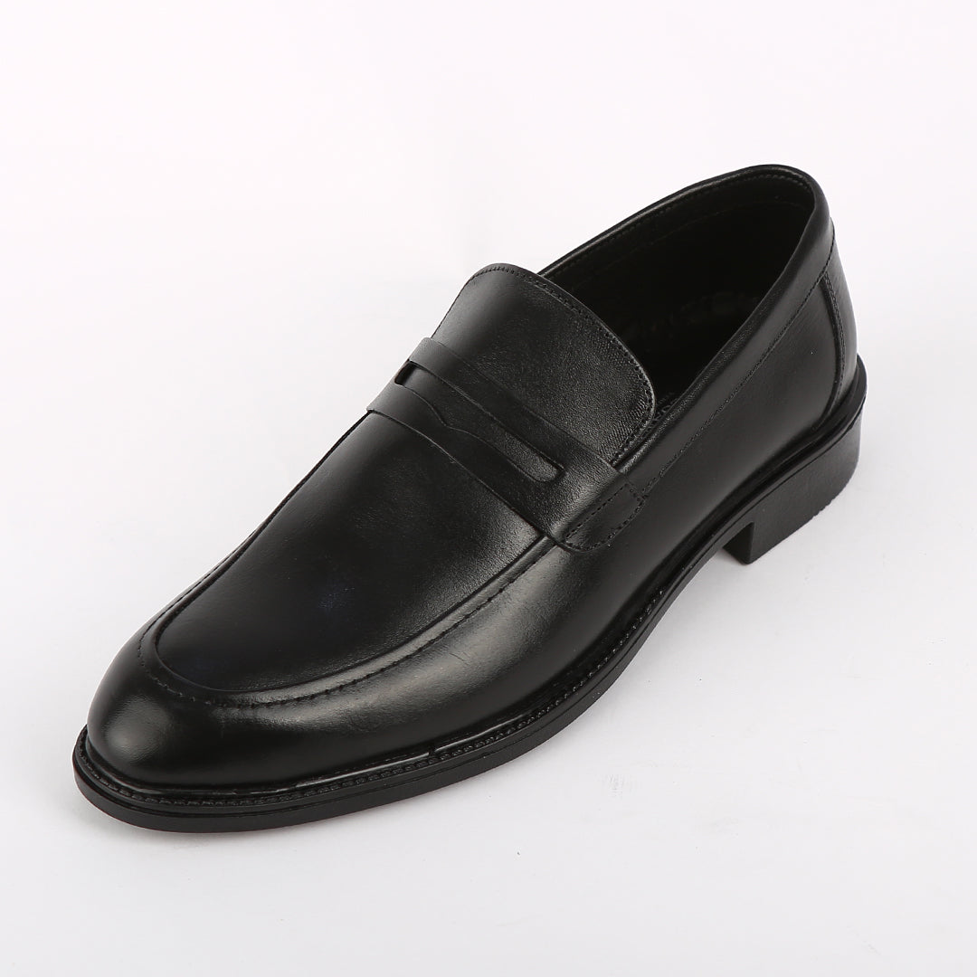 Mocassin collège Noir ref 127