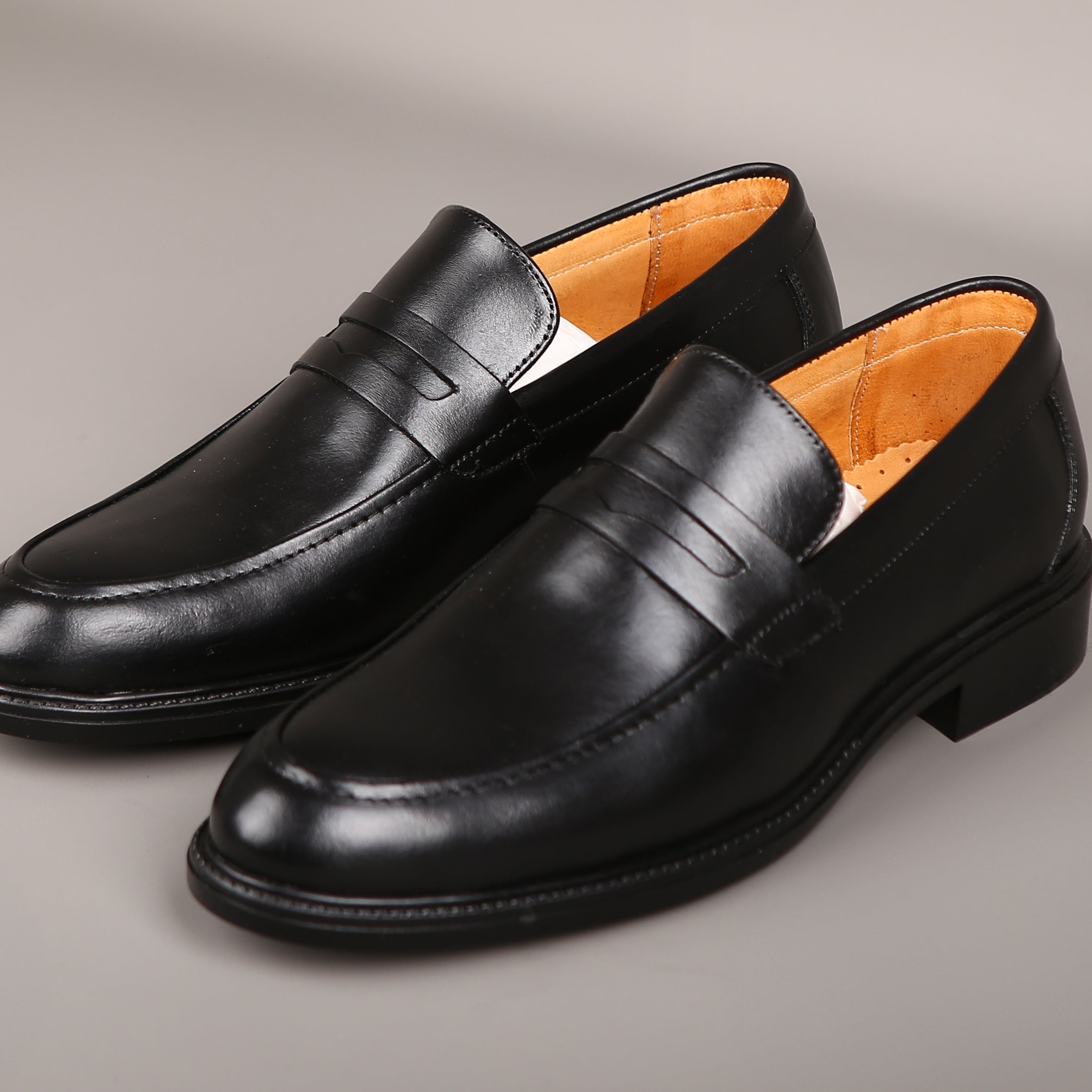 Mocassin collège Noir ref 127