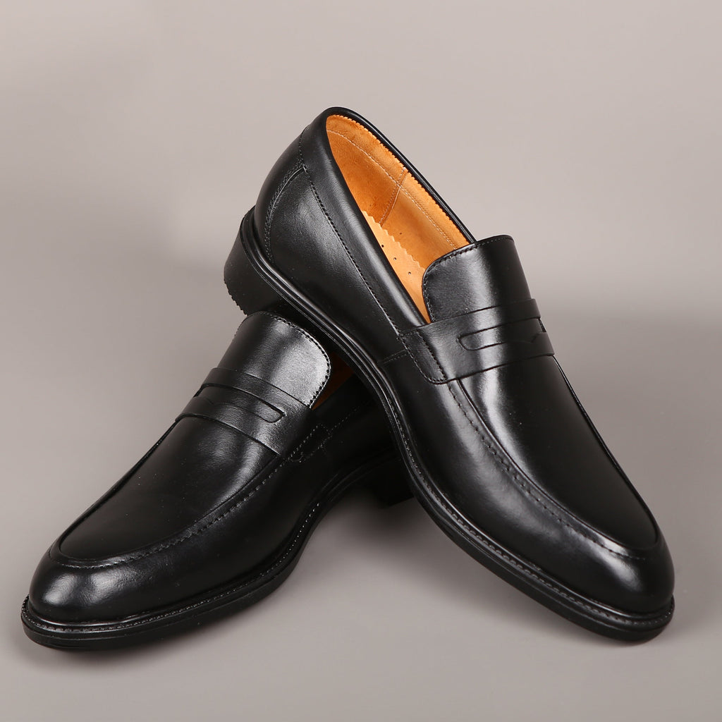 Mocassin collège Noir ref 127